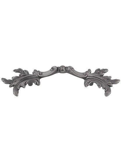 Manor House Pull 3 inch C/C in Silver Stone.